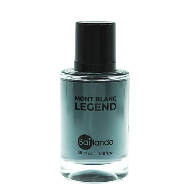 عطر جیبی مردانه بایلندو مدل  MONT BLANC LEGEND حجم 35 میلی‌لیتر