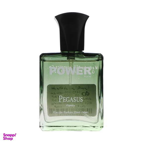 عطر جیبی مردانه پاور پالس  مدل پگاسوس حجم 25 میلی لیتر