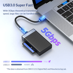 کارت خوان 4 پورت TF\SD\CF\MS اوریکو مدل CL4D-A3