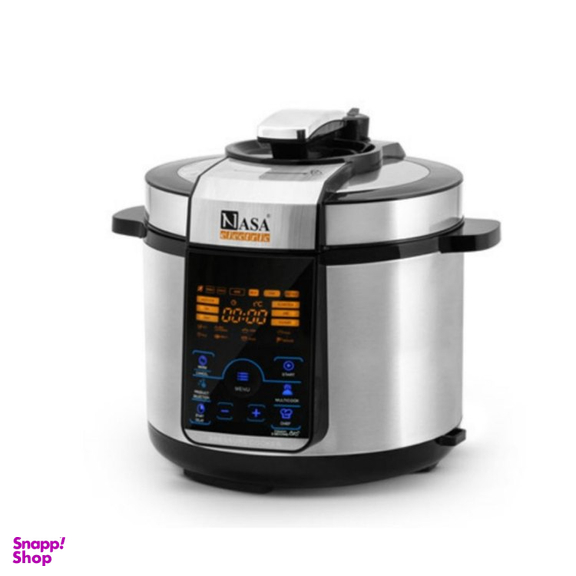زودپز ناسا الکتریک کد NS-3076 گنجایش 6 لیتر