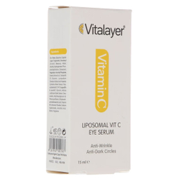 سرم دور چشم ویتالیر مدل Vitamin C حجم 15 میلی‌ لیتر