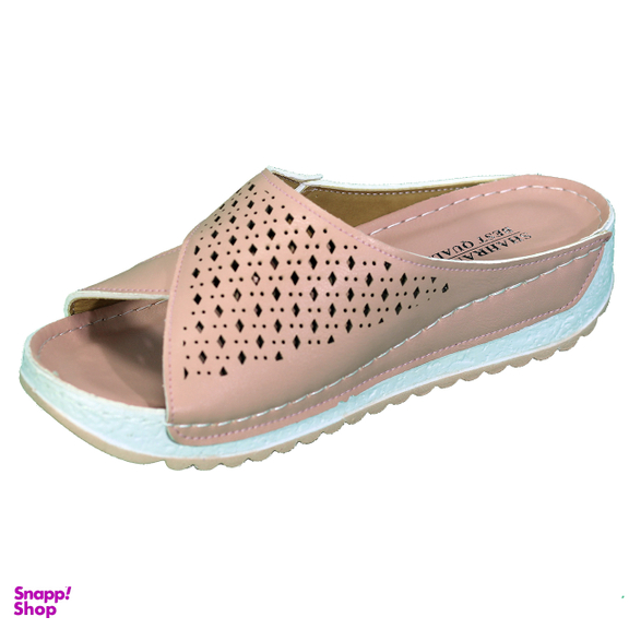 صندل زنانه شهرام طب کد 1027 رنگ صورتی