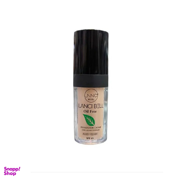 کرم پودر لنسی بل مدل Oil Free شماره M5 حجم 40 میلی لیتر
