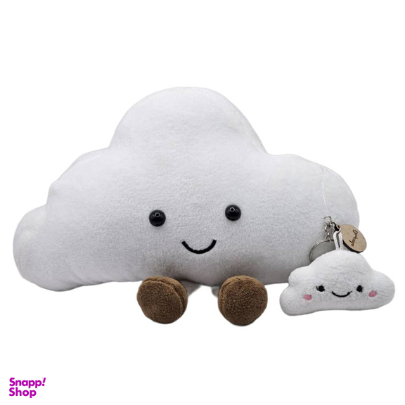 عروسک ناب سل مدل پولیشی ابر خندان همراه با بچه ابر بامزه