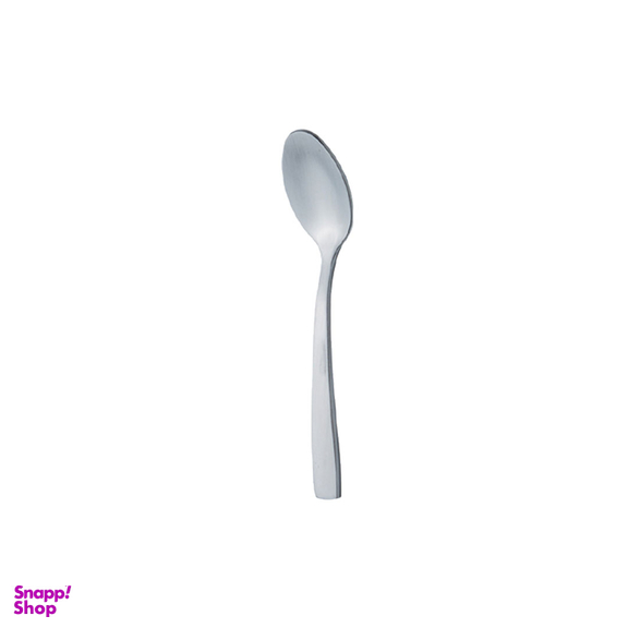 قاشق چای خوری ناب استیل مدل فلورانس ساتین بسته 6 عددی