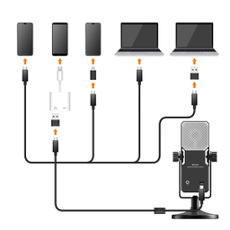 میکروفون USB استودیویی کامیکا مدل COMICA STA-U1