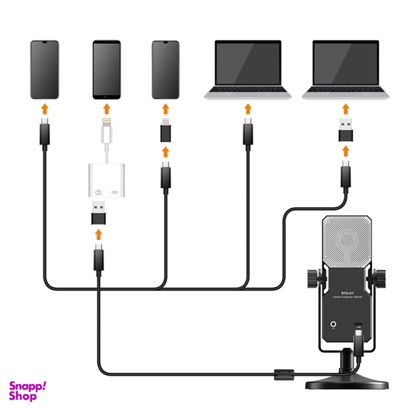 میکروفون USB استودیویی کامیکا مدل COMICA STA-U1