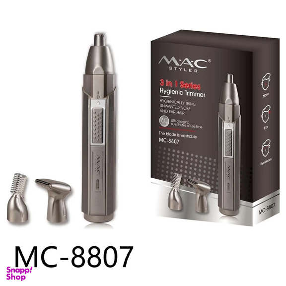 موزن گوش و بینی شارژی مک استایلر کد MAC 8807
