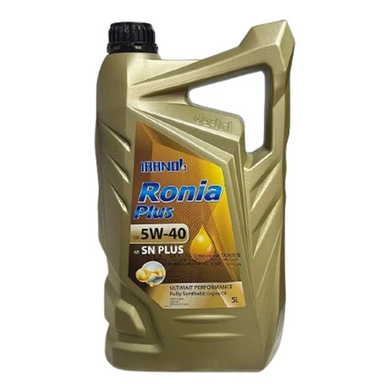 روغن موتور ایرانول مدل رونیا پلاس SN PLUS 5W-40 حجم 5 لیتر