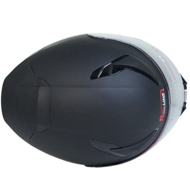 کلاه کاسکت فک متحرک رد لاین کد 960 رنگ مشکی مات به همراه کاور