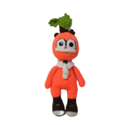 عروسک بافتنی مدل کدو حلوایی