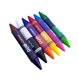 مدادشمعی 12 رنگ اسکول فنس مدل wax crayons