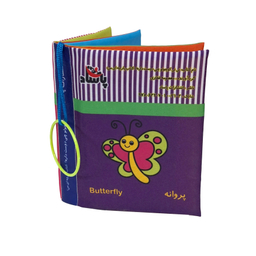 کتاب پارچه ای نی نی کوچولو چی دوست داره اثر معصومه غفاری انتشارات پاساد