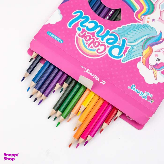 مداد رنگی 18 رنگ یالونگ کد Y22105918