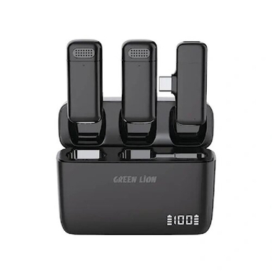 میکروفون بی سیم یقه ای گرین لاین مدل Duo Cast Wireless Mic