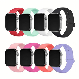 بند ساعت هوشمند سیلیکونی مناسب برای اپل واچ سری 10 سایز 42 میلی متر