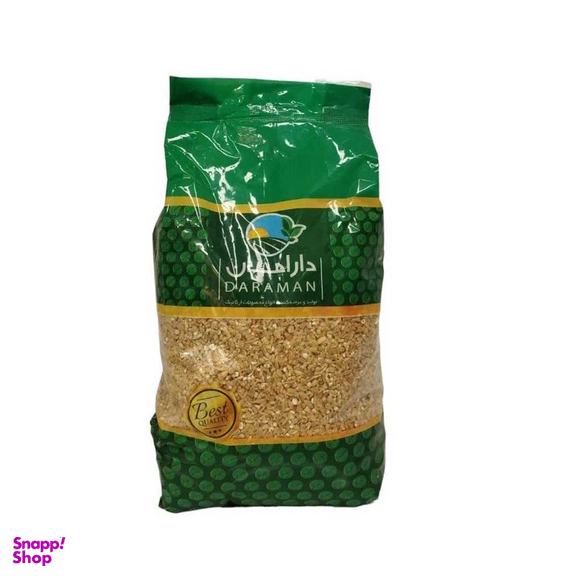 بلغور گندم ارگانیک دارامان وزن 800 گرم