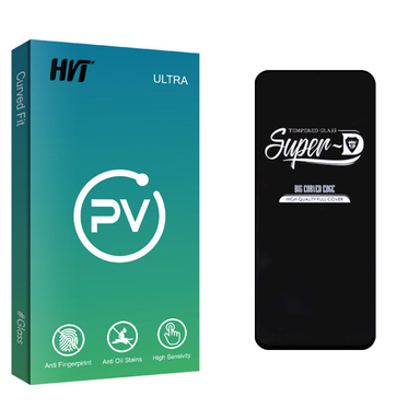 محافظ صفحه نمایش اچ وی تی مدل PV Glass Super-D مناسب برای گوشی موبایل اپل iPhone 13 / 13 pro