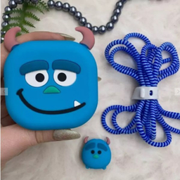 محافظ کابل و شارژر مدل سیلیکونی عروسکی سالیوان مناسب برای شارژر 20 وات آیفون