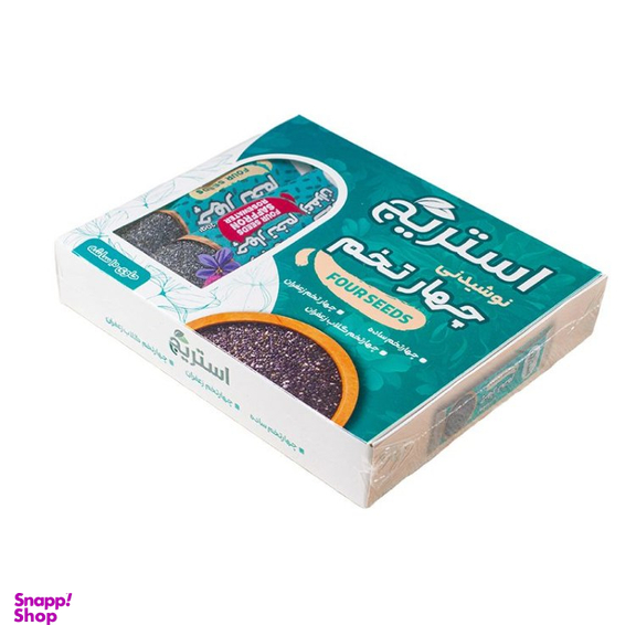 نوشیدنی چهارتخم استریج وزن 250 گرم بسته 10 عددی