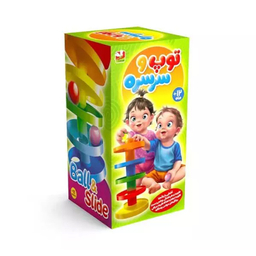 بازی فکری سنجاقک مدل توپ و سرسره 5 طبقه
