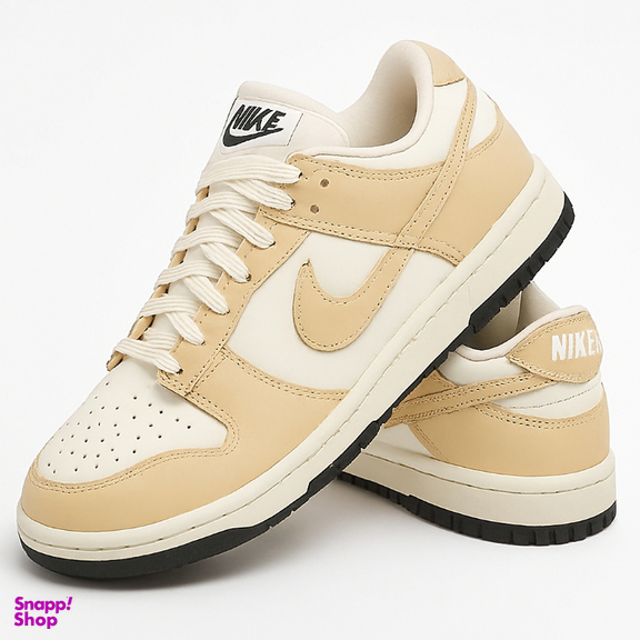 کفش راحتی زنانه کد 1261 رنگ کرم