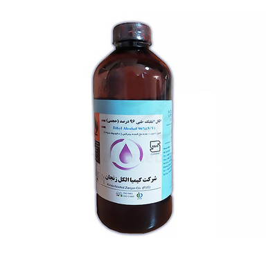 الکل اتیلیک 96 درصد کیمیا الکل زنجان حجم 1 لیتر