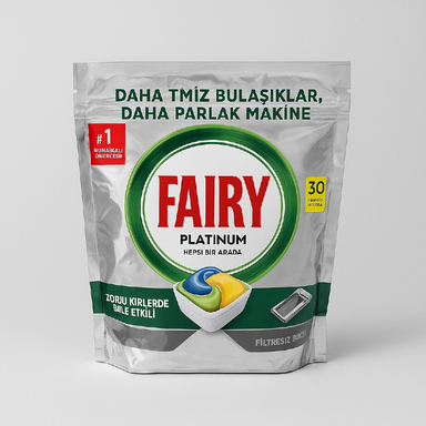 قرص ماشین ظرفشویی فیری مدل پلاتینیوم بسته 30 عددی