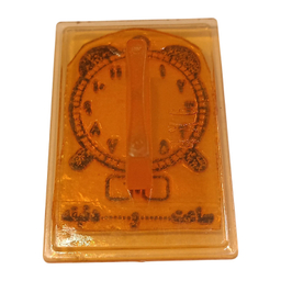 مهر مدل آموزشی ابتدایی طرح محور و ساعت کد M1112 بسته 2 عددی