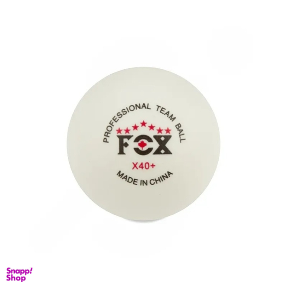 توپ پینگ پنگ فاکس 7 ستاره مدل 40+ T007 بسته 3 عددی