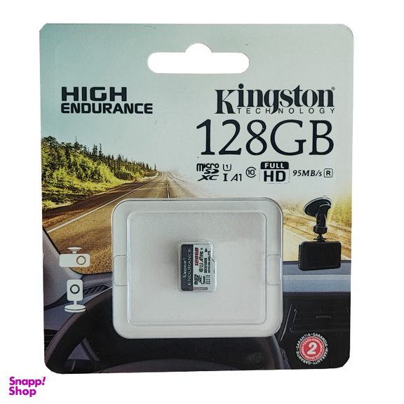 کارت حافظه MicroSDXC کینگستون مدل High Endurance 95Mb ظرفیت 128 گیگابایت