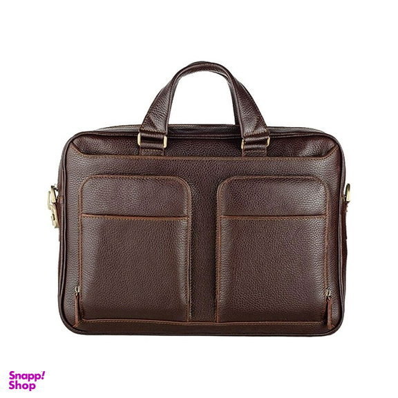 کیف اداری مردانه چرم حقی کد BC27Br
