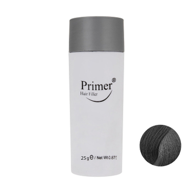 پودر پر پشت کننده مو پرایمر کد 002 وزن 25 گرم رنگ مشکی