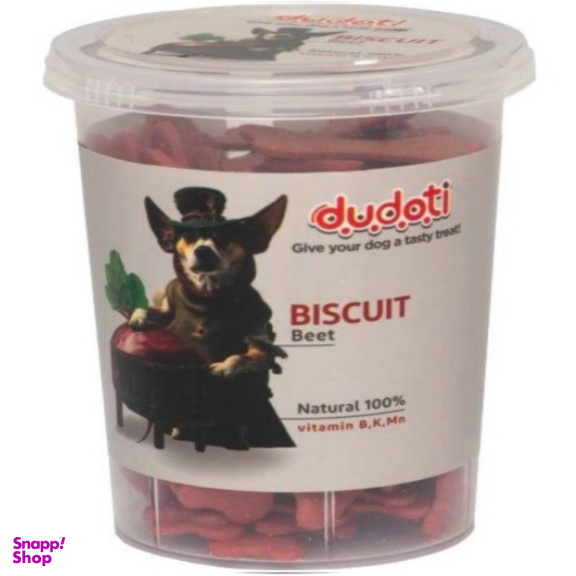 تشویقی سگ دودوتی طعم چغندر وزن 350 گرم