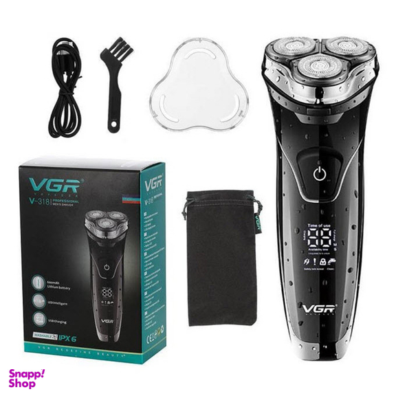 ماشین اصلاح موی صورت وی جی ار مدل V-318