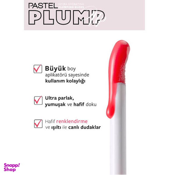 برق لب حجم دهنده و آبرسان پاستل مدل PULMP UP شماره 204