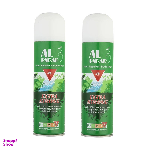 اسپری بدن دور کننده حشرات الفرار مدل EPicode-100 حجم 100 میلی لیتر مجموعه 2 عددی