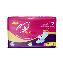 نوار بهداشتی تافته مدل maxi مجموعه 4 عددی