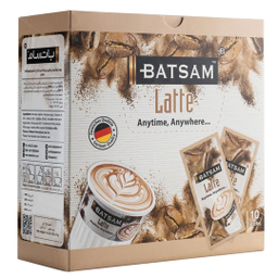 پودر قهوه فوری باتسام مدل لته بسته 10 عددی