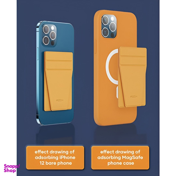 پایه نگهدارنده موبایل راک مدل RPH0968 Magnetic Card holder Stand