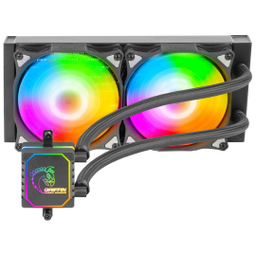 خنک کننده پردازنده گرین مدل Glacier GLC240-ARGB