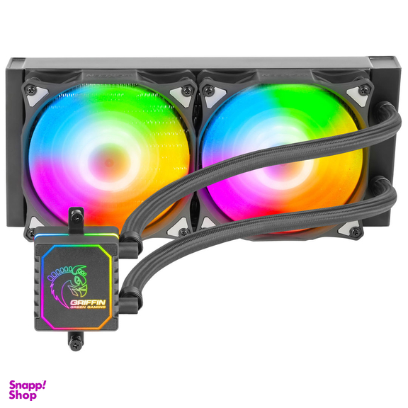 خنک کننده پردازنده گرین مدل Glacier GLC240-ARGB