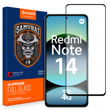 محافظ صفحه نمایش سامورایی مدل ovglass مناسب گوشی موبایل شیائومی Redmi Note 14 4G