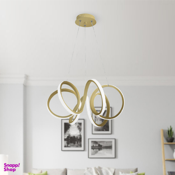 لوستر آویز مدرن چشمه نور کد L6363/1G
