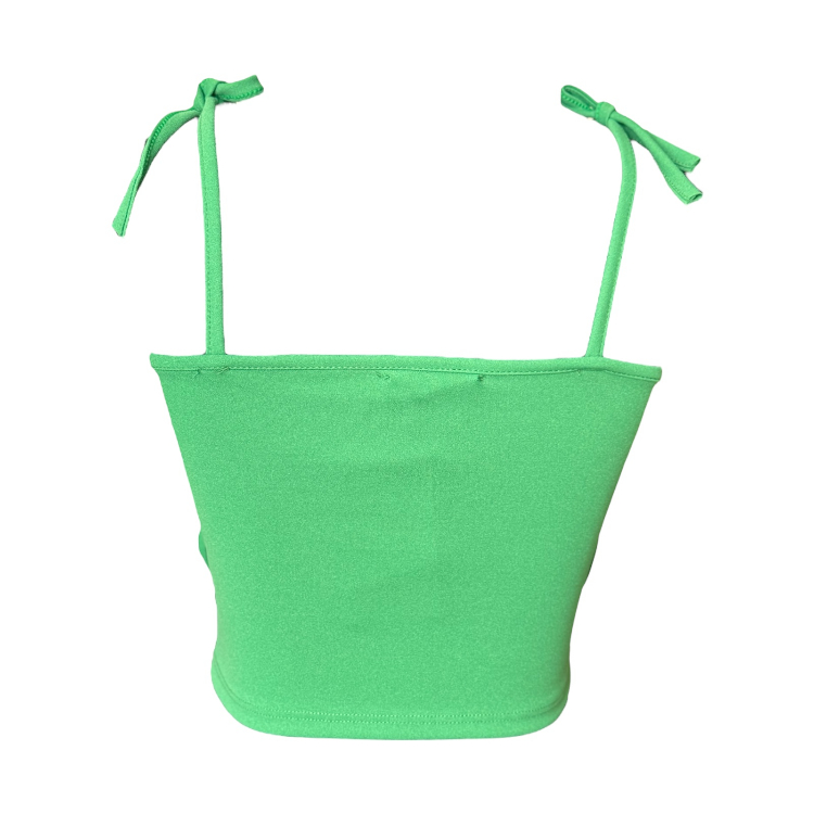 تاپ کراپ زنانه کد tc023 رنگ سبز