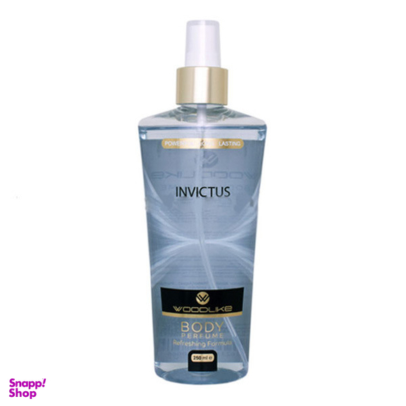 بادی اسپلش مردانه وودلایک مدل INVICTUS حجم 250 میلی لیتر
