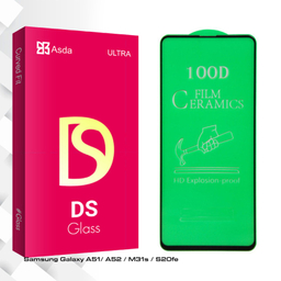 محافظ صفحه نمایش سرامیکی  آسدا مدل DS glass مناسب برای گوشی موبایل سامسونگ Galaxy A51/ A52 / M31s / S20fe
