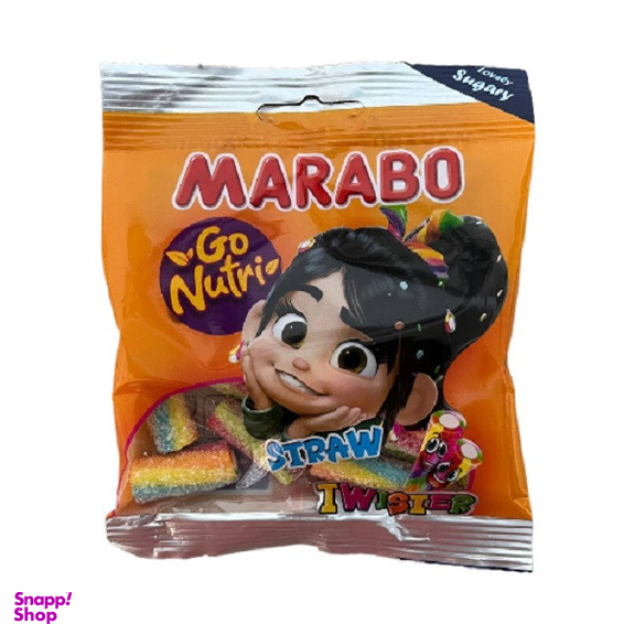 پاستیل میکس مارابو وزن 50 گرم بسته 16 عددی