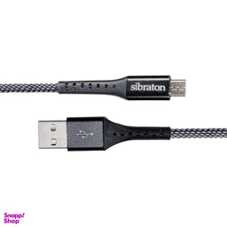 کابل تبدیل USB به microUSB سیبراتون مدل S250A طول 1.1 متر