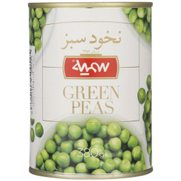 کنسرو نخود فرنگی سمیه وزن ۳۸۰ گرم
